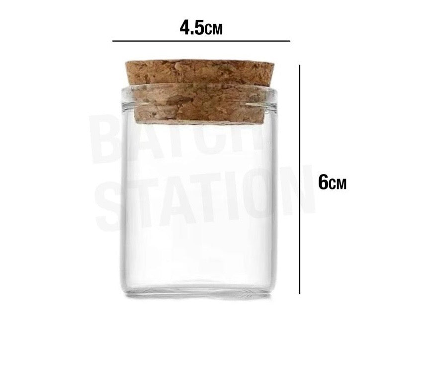 Drift transparent Jar 4.5*6 cm
