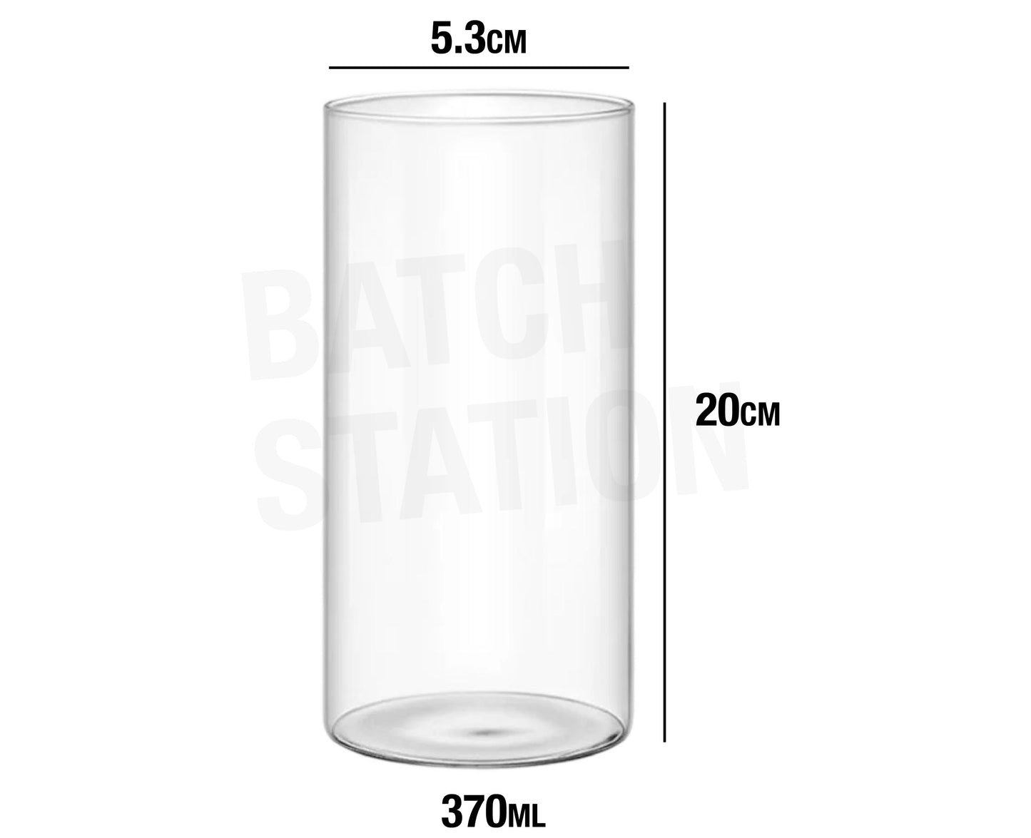 Transparent Jar 370ml