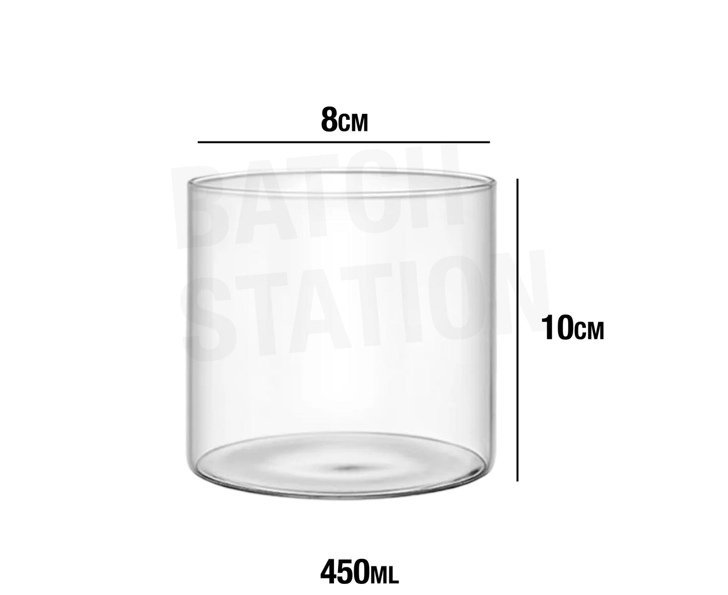 Transparent Jar 450ml