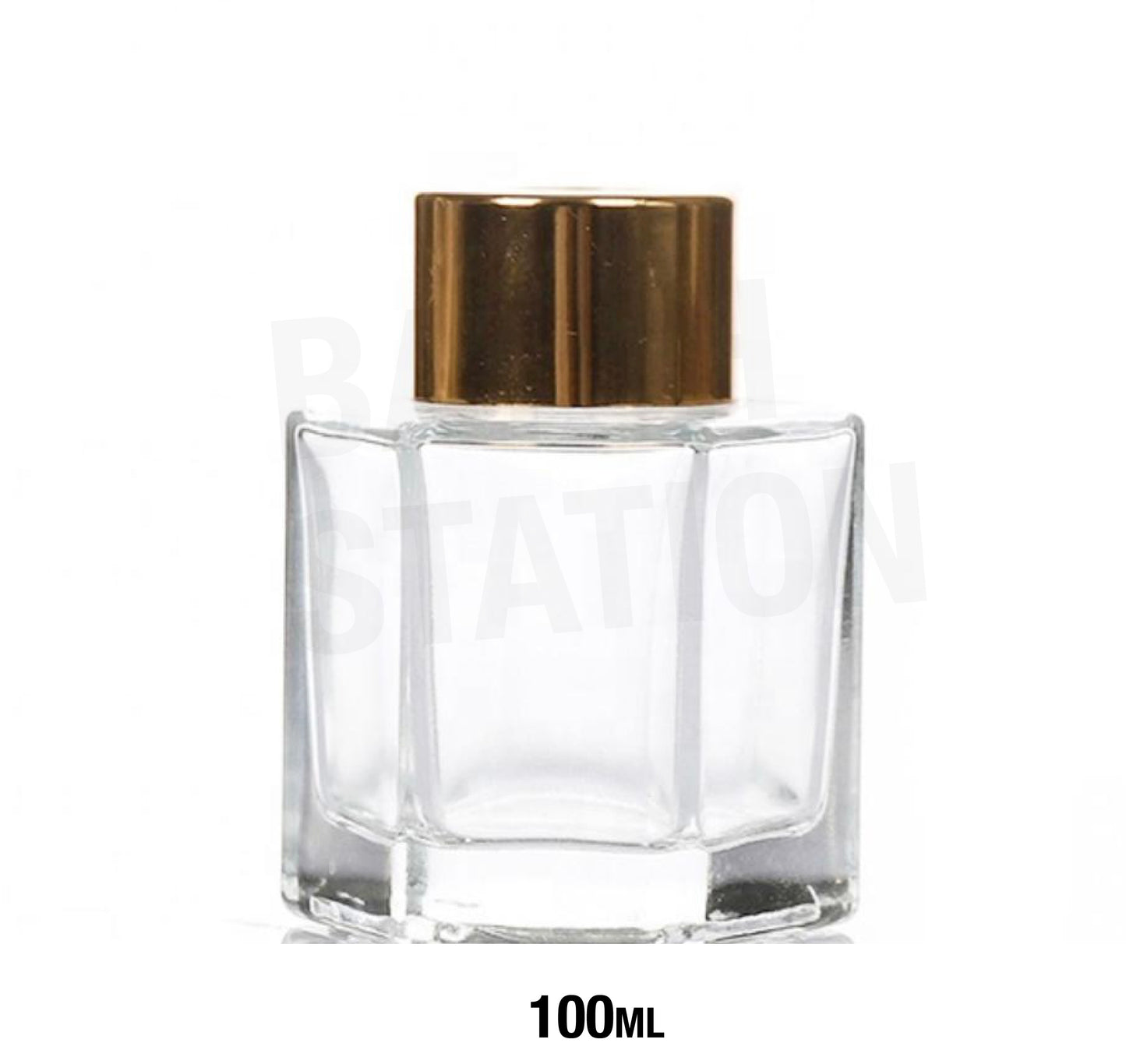 Hex diffuser bottle Clear 100ml