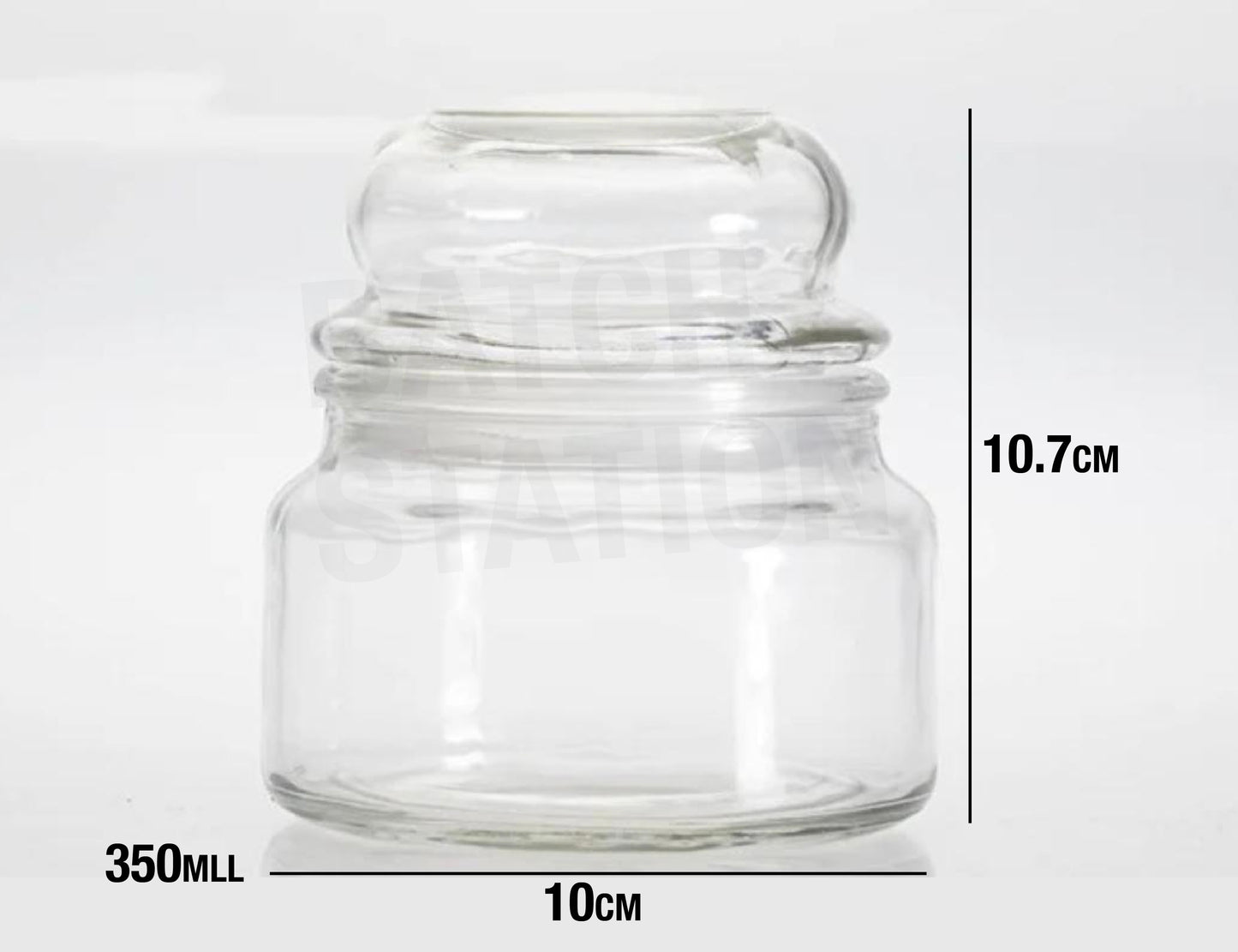 Transparent Jar 350ml