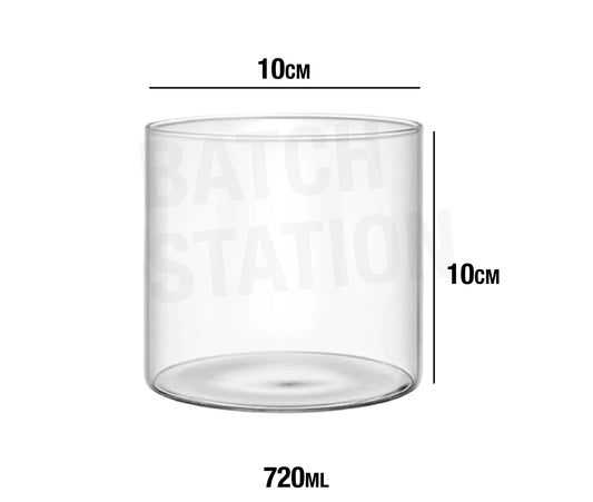 Transparent Jar 720ml
