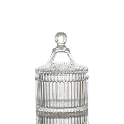 Transparent Jars With Glass Lid 75ml
